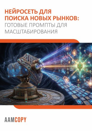 Нейросеть для поиска новых рынков: готовые промты для масштабирования