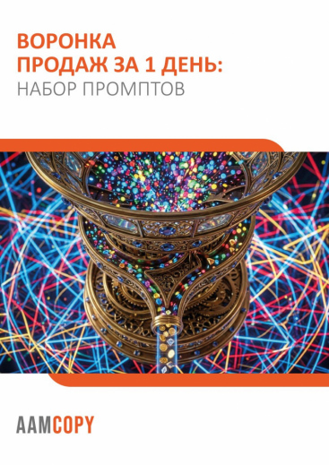 Воронка продаж за 1 день: набор промтов